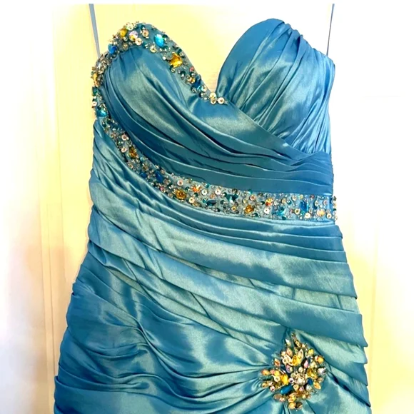 Prom Dress ☆NEW☆ Sz 6 ☆BPD140HS! - Picture 3 of 7